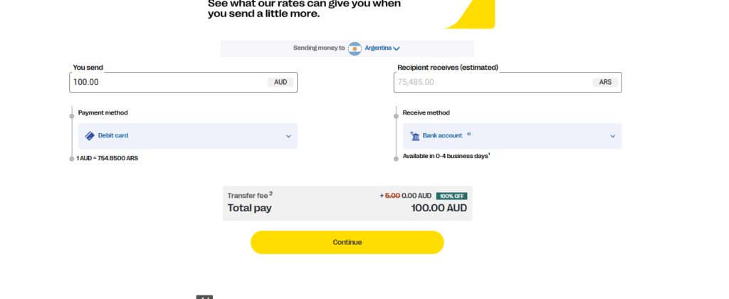 Easily Send Money to Argentina